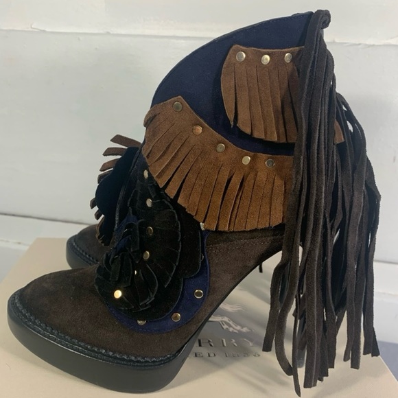 Burberry booties with fringe - Picture 4 of 5